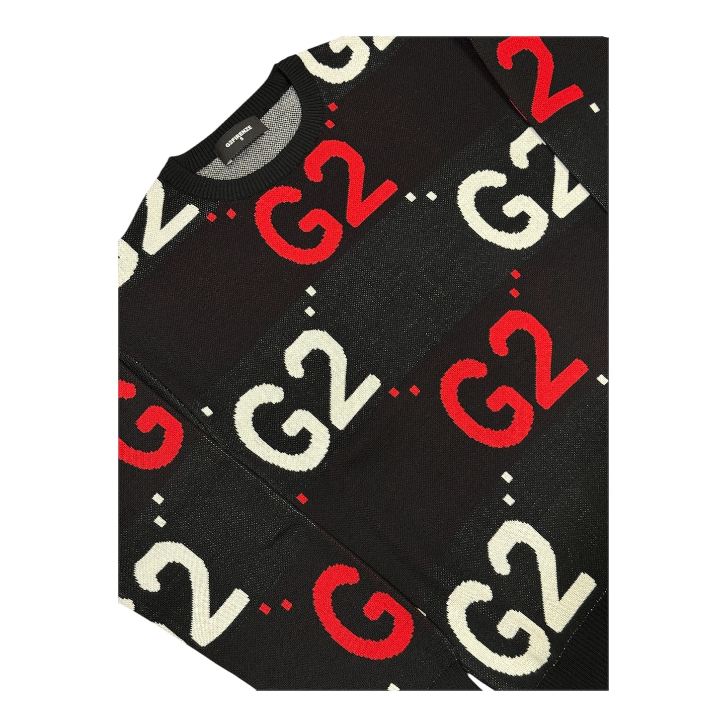 G2firenze maglione girocollo superlogato