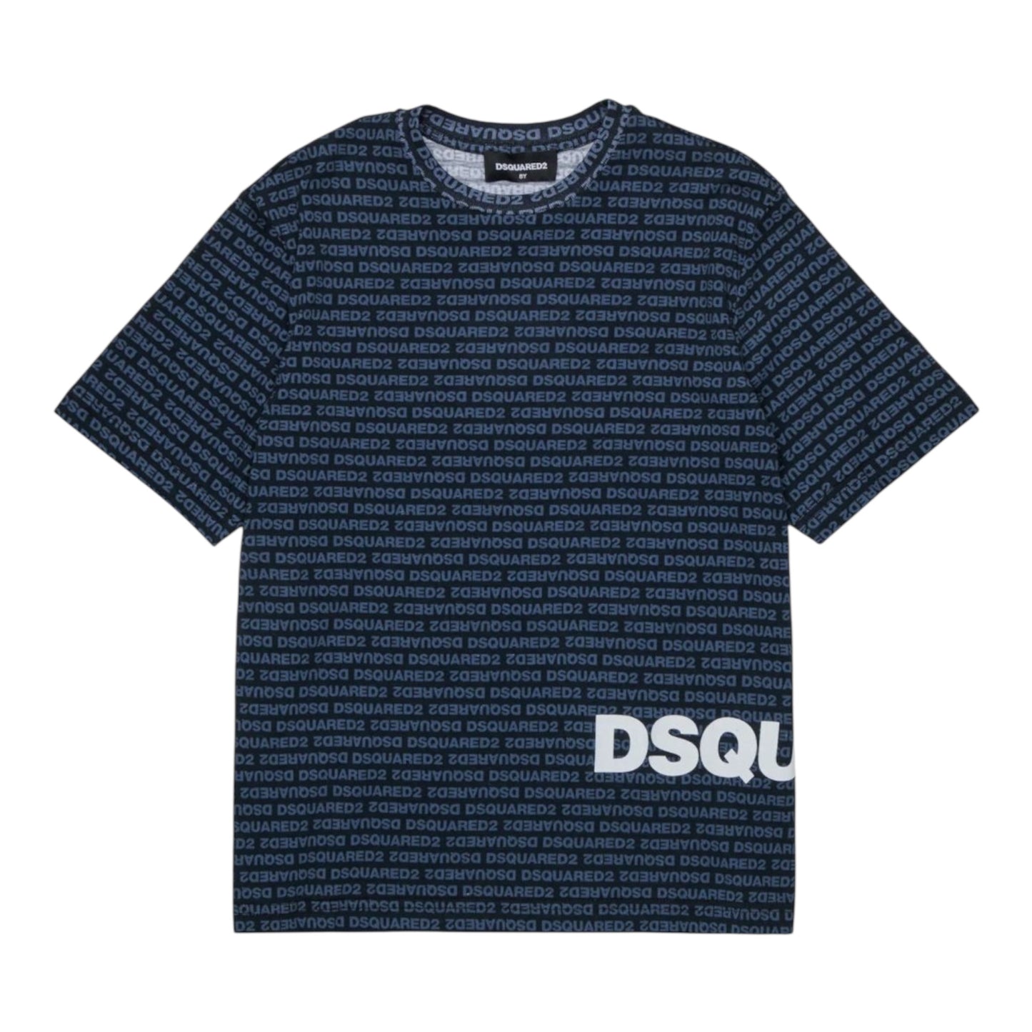 DSQUARED2 T-shirt con logo allover