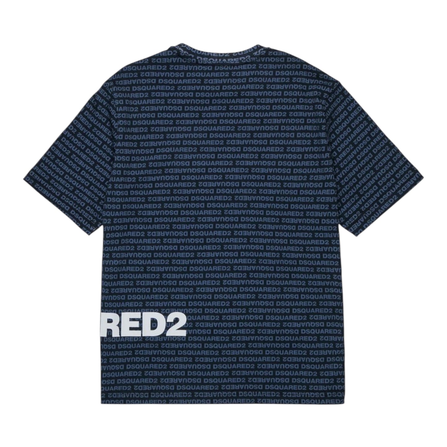 DSQUARED2 T-shirt con logo allover