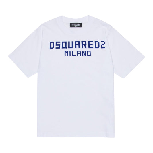 DSQUARED2 T-shirt con logo stampato sul petto