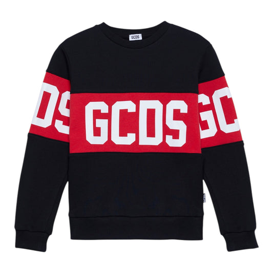 GCDS felpa girocollo Bad logo unisex