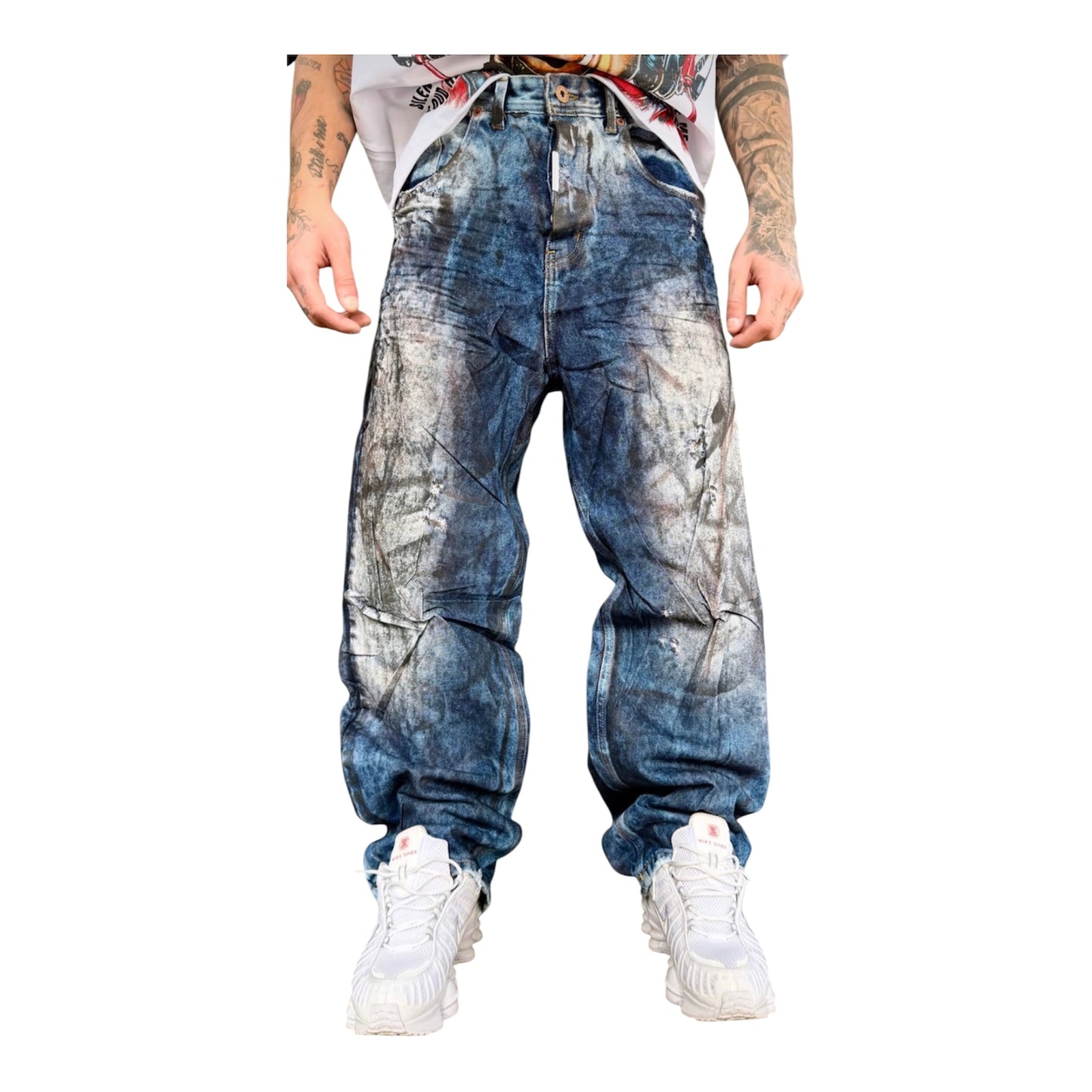 CIANOTIC jeans super baggy