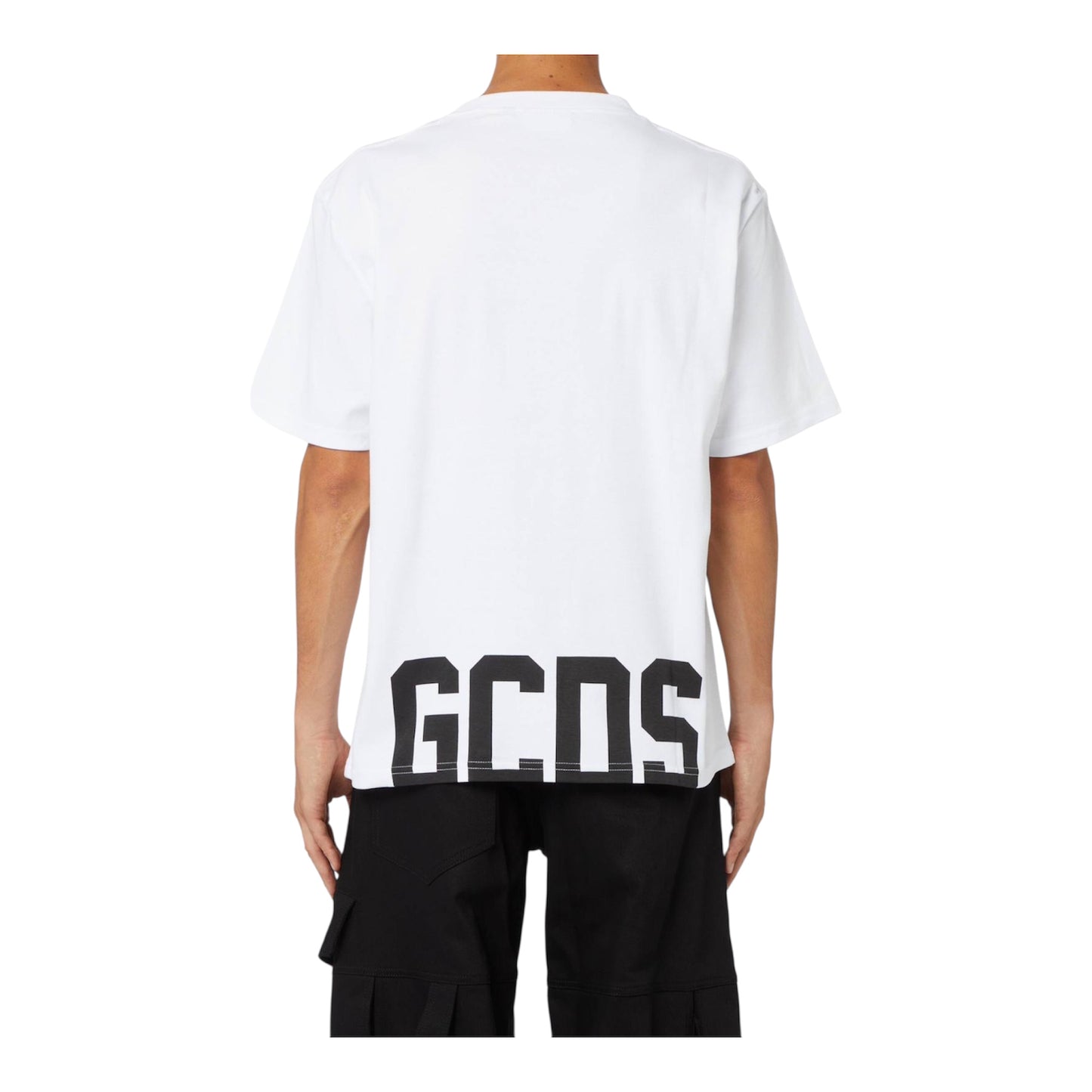GCDS T shirt regular con logo