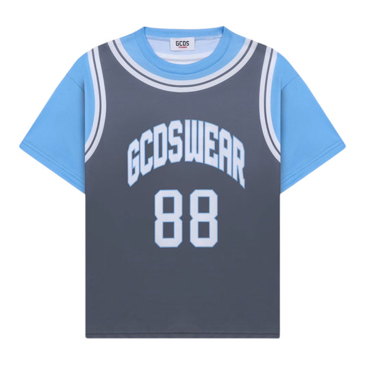 GCDS T-shirt girocollo looser soccer Ragazzo