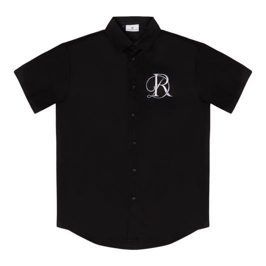DIEGO RODRIGUEZ camicia monogram uomo
