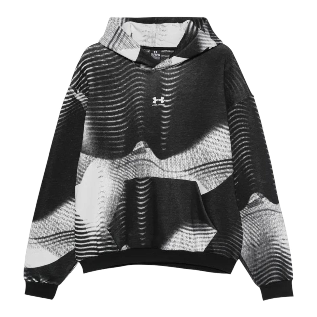 UNDER ARMOUR felpa con cappuccio Icon fleece printed