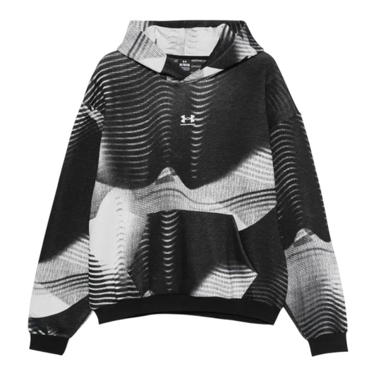UNDER ARMOUR felpa con cappuccio Icon fleece printed