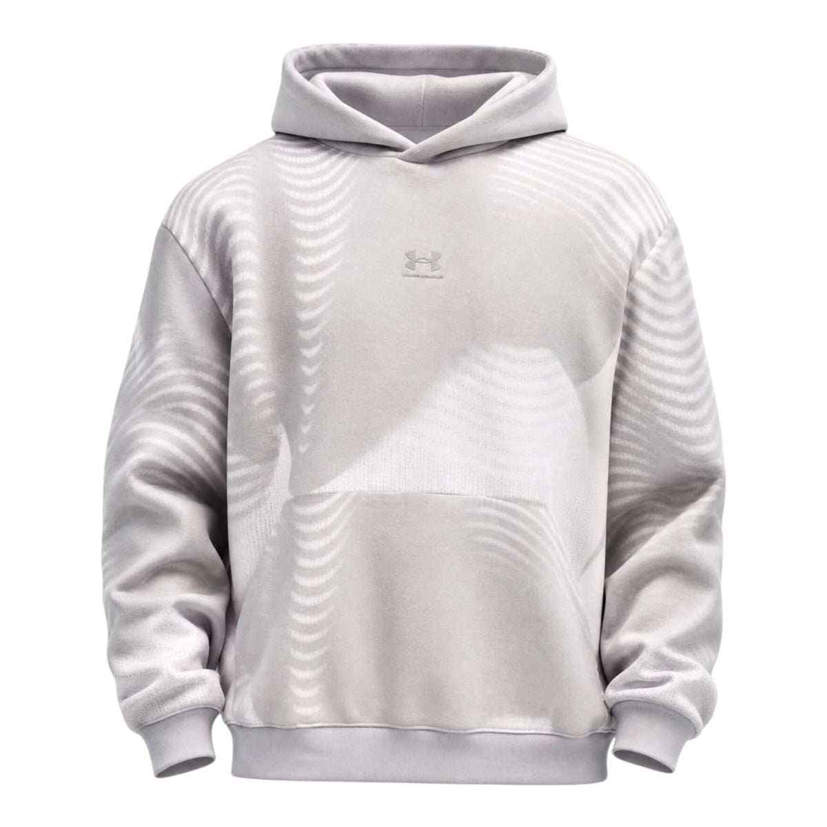 UNDER ARMOUR felpa con cappuccio Icon fleece printed