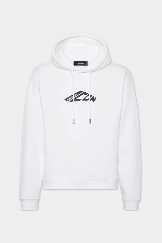 DSQUARED2-ICON felpa con cappuccio