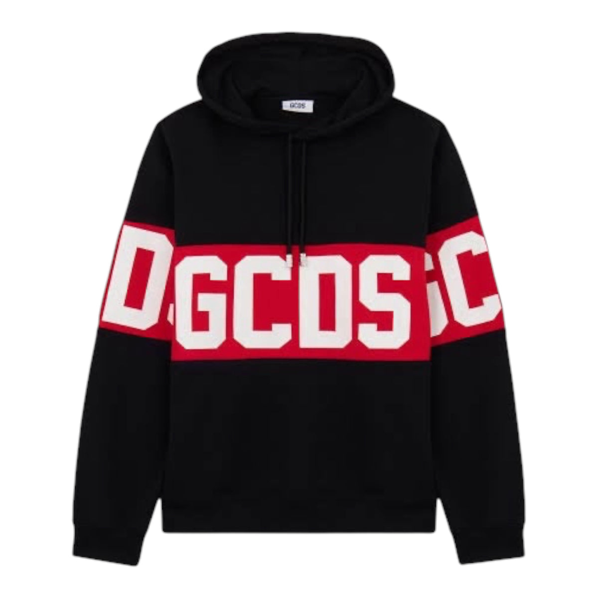 GCDS felpa con cappuccio con Bad logo