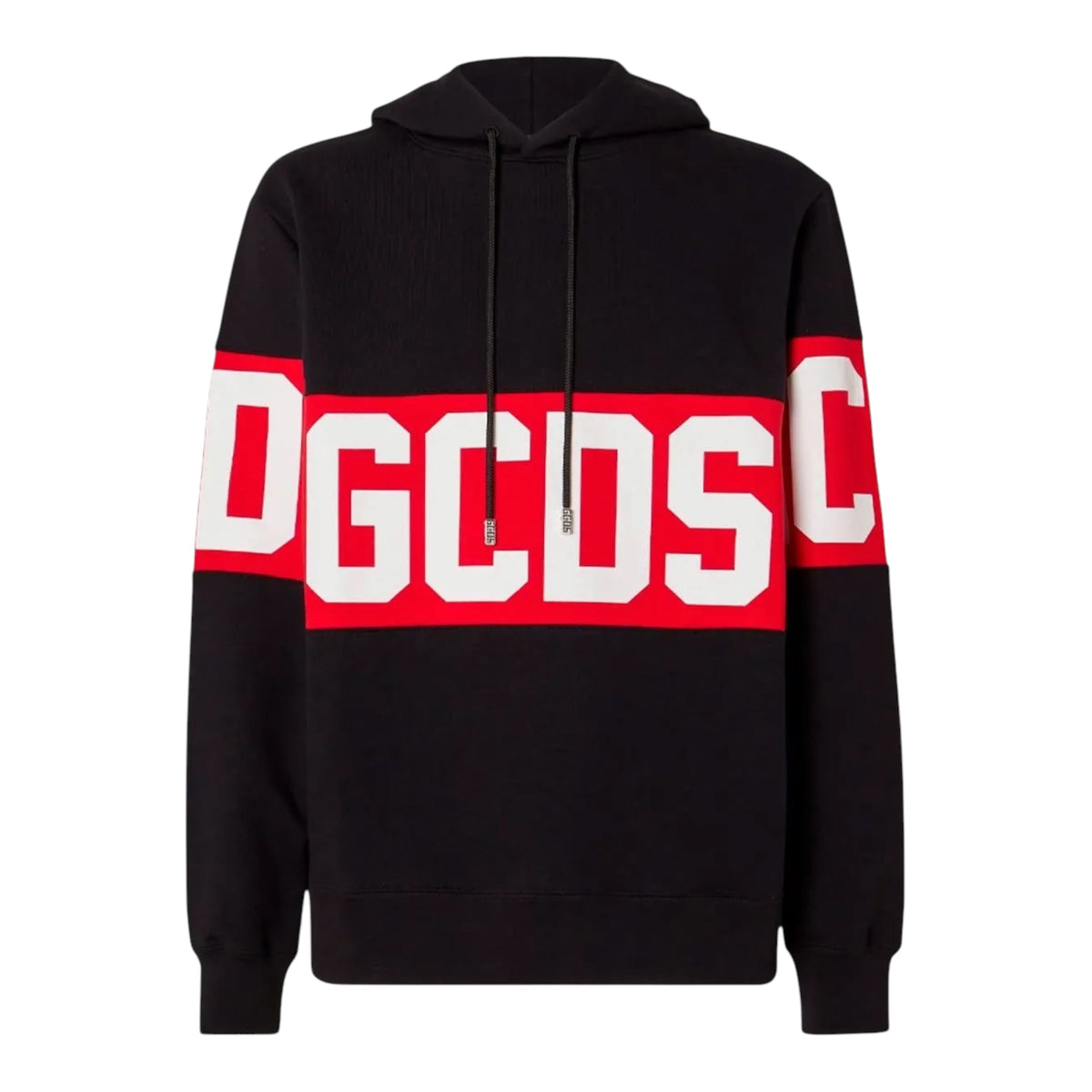 GCDS felpa con cappuccio con Bad logo